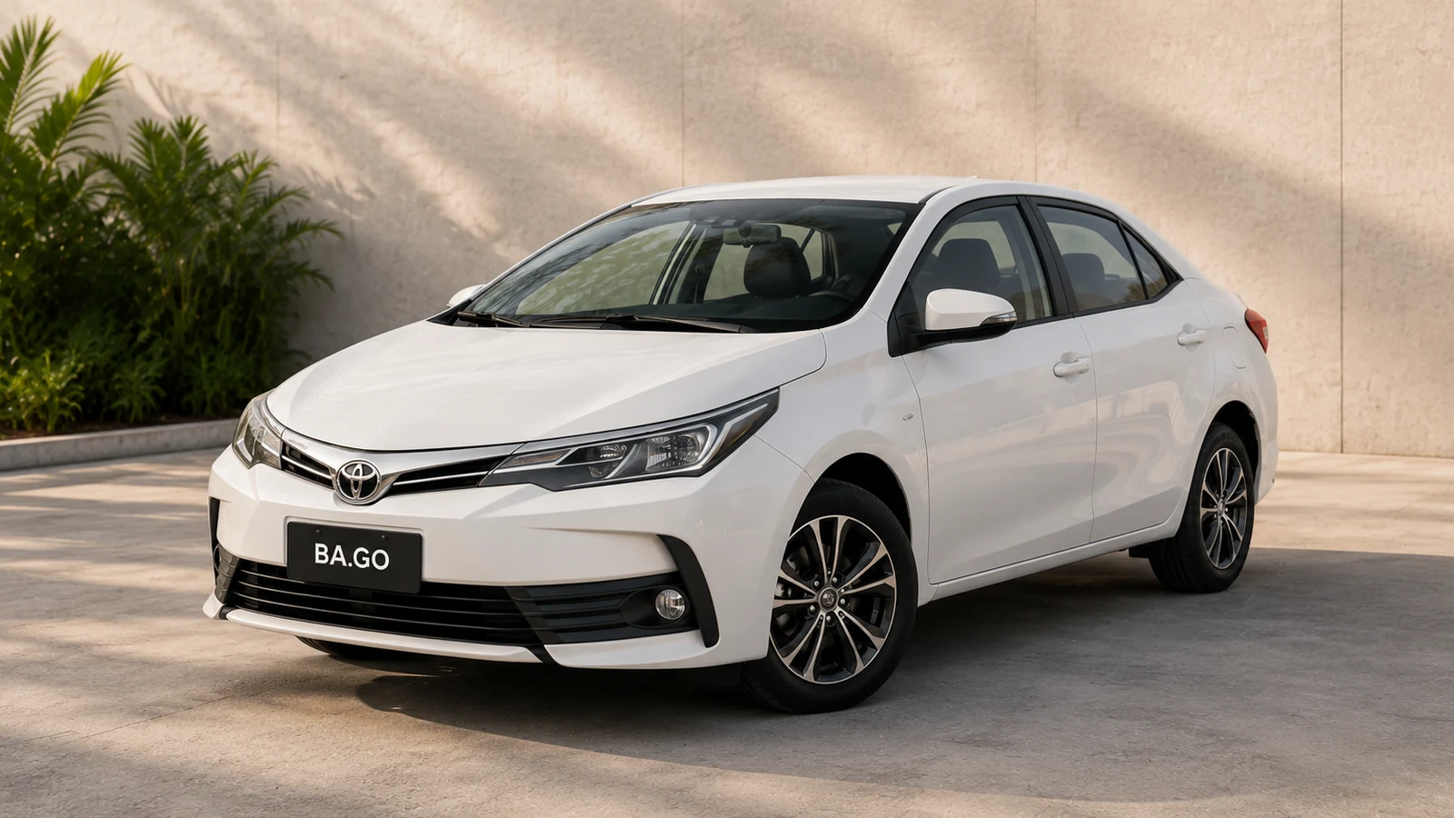 Toyota Corolla XEI automatic sedan rental in Buenos Aires